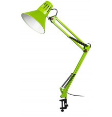 Настольный светильник N-121-E27-40W-GR Е27 на струбцине зеленый  Б0052760  ЭРА