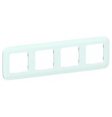 FLITE Artistic Рамка 4-ая РУ-4-А-ФлХЛ холодный лед  FI-M42-31-20-K94  IEK