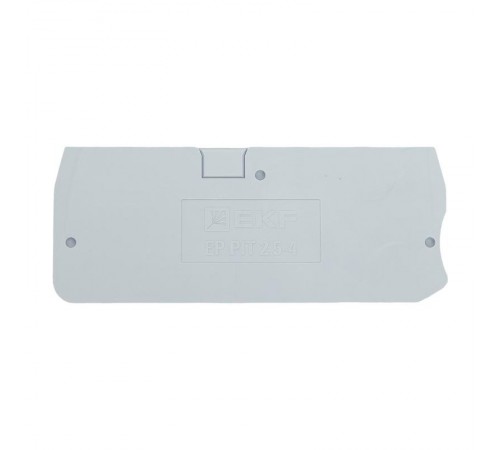 Заглушка для 2.5 Push-in 4 вывода серая EP-PIT-2,5-4  EKF