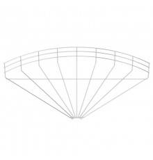 Угловая секция 90° 105x600 (GRB 90 160 G)  6002384  OBO Bettermann