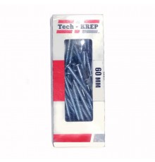 Гвоздь ершеный оцинк. 60 (400 г) - коробка  124599  Tech-KREP