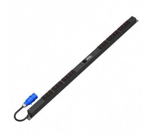 Блок распределения питания SMARTWATT PDU P-series 0U-MIS-1P16A-SMB-21C13-21C39-UL-3M-IEC309  4512020450067  SMARTWATT