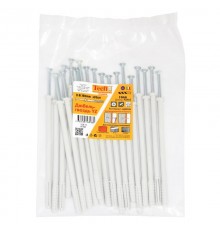 Дюбель-гвоздь YZ цилиндр. манжета нейлон 8x160 (20 шт)- пакет  147525  Tecfi