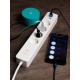 Удлинитель Умный с управлением по Wi-Fi PRO 4 гнезда + 3хUSB с выкл. бел. HomeConnect  RCE-2-WF  EKF