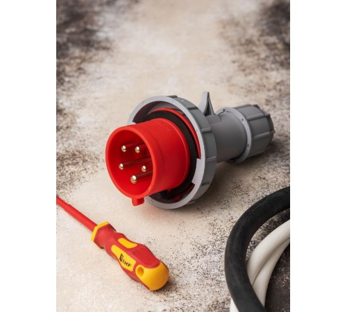 Вилка переносная 0252 3Р+РЕ+N 32А 380В IP67 EKF PROxima  ps-0252-32-380  EKF