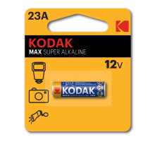 Батарейки  23A-1BL MAX SUPER Alkaline [K23A-1] (60/240/21600)  Б0017778  Kodak
