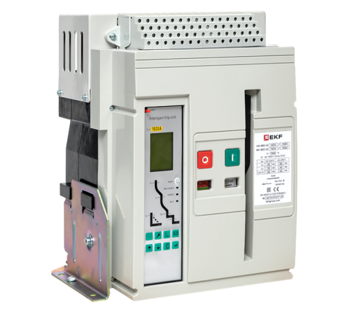 Выключатель автоматический ВА-450 1600/1600А 4P 65кА стационарный v2  mccb450-1600-1600-4P-v2  EKF