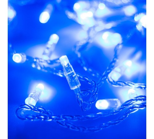 Светодиодная гирлянда ARD-STRING-CLASSIC-10000-CLEAR-100LED-STD BLUE (230V, 7W)  025787  Arlight