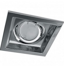 Светильник встраиваемый DLT201 потолочный MR16 G5.3 хром  41044  Feron