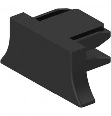 Заглушка пластиковая для шинопровода, черный, LD1011 для CAB1003  41886  FERON