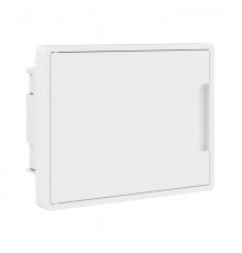 Щиток 8 мод встраиваемый  FRAME, белый, с белой дверцей, с 2 шинами PEN  на 6 и 8 отв.  F08B1WW  DKC