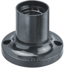 Патрон электрический NLH-BL-W2-E27 карболит потолоч. прямой Е27  71608  Navigator