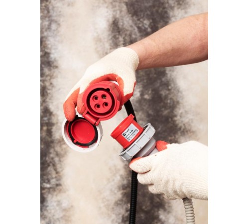 Розетка переносная 2142 3Р+РЕ 16А 380В IP67 EKF PROxima  ps-2142-16-380  EKF