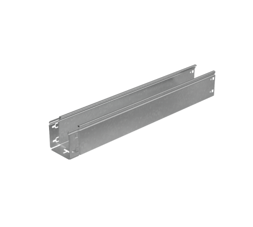 Лоток неперф. 100х100х1,2 L6000 мм "Быстрый монтаж ПЛЮС" HD  LNplus100-100-1.2-6000 HD  КМ - профиль