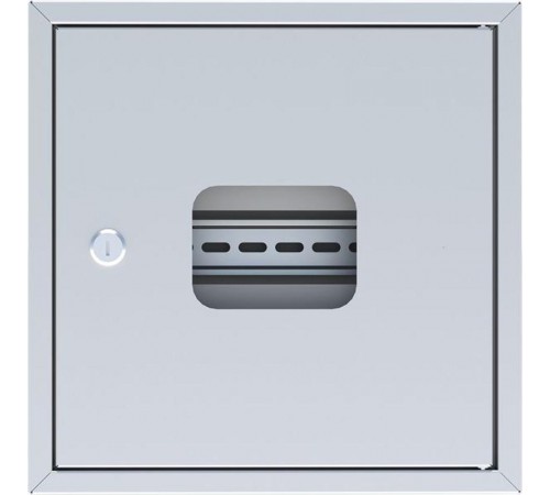 Ящик ЯУР с одной din-рейкой (ВхШхГ) 300х300х150 Basic  uerm-din-300  EKF