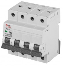 Автоматический выключатель  PRO VA63-4P25C4.5 ВА47-63 4P 25А кривая C 4,5кА   Б0059444  ЭРА