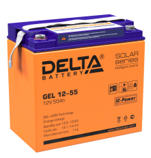 GEL 12-55 Delta Аккумуляторная батарея  4614010140013  DELTA