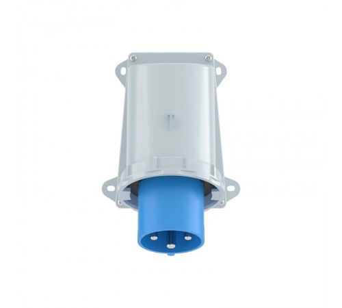 Вилка настенная IP67 63А 2P+E 250В  DIS245M6393  DKC