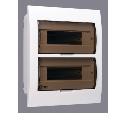 Корпус пластиковый встраиваемый 24 модуля, IP41, ЩРВ-П-24  31006DEK  DEKraft