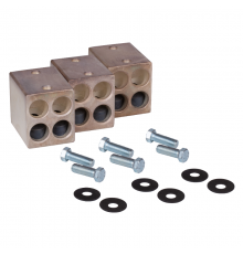 Комплект зажимов четырехгнездных 4х185 кв мм ВА50-41-ОМ4-РЕГ 296287  КЭАЗ