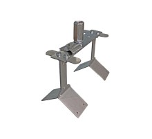 Держатель молниеприемника 16 мм для конька, оцинк.70865Ezetek