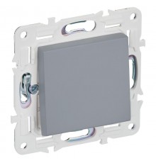 SKANDY Выключатель 1-клавишный перекрестный 10А SK-V03Gr серый   SK-V13-0-10-K03  IEK