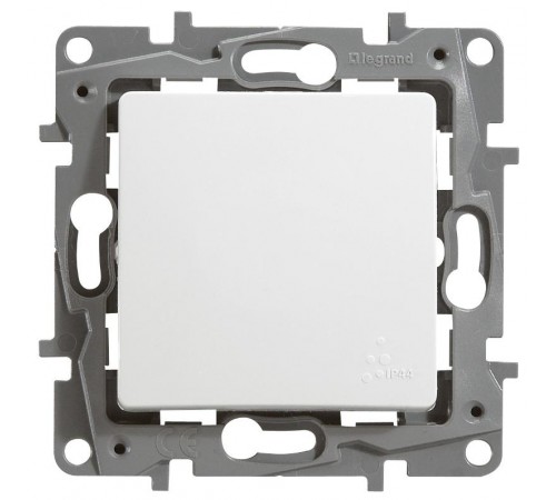 Etika Белый Выключатель/Переключатель IP44 10А  672200  Legrand