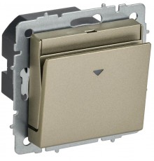 BRITE Выключ. карточный 30А ВС10-1-8-БрШ шамп.  BR-V11-0-10-K37  IEK