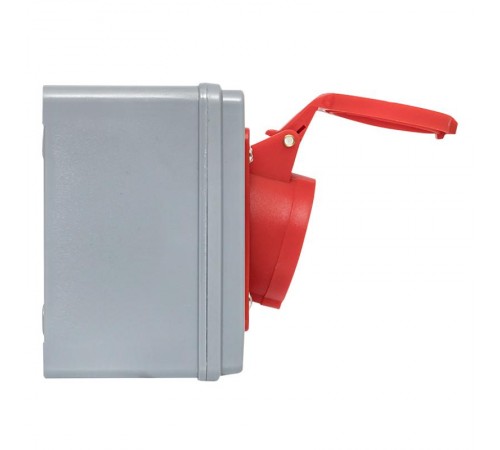 Розетка с блокировкой и выключателем 1414 3Р+РЕ 16А 380В IP44 EKF  ps-1414-16-380  EKF