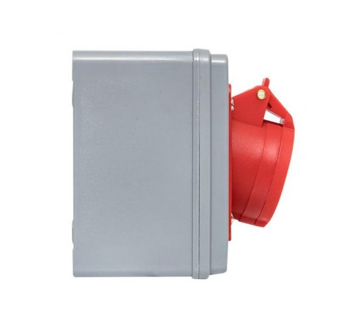 Розетка с блокировкой и выключателем 1414 3Р+РЕ 16А 380В IP44 EKF  ps-1414-16-380  EKF