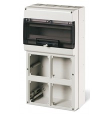 Корпус на 16 модулей и 4 поста  с основанием 136х125 мм.  DIS6725416  DKC