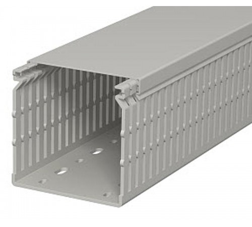 Распределительный кабельный канал LK4 N 80x80x2000 мм (ПВХ,серый) (LK4 N 80080)  6178231  OBO Bettermann