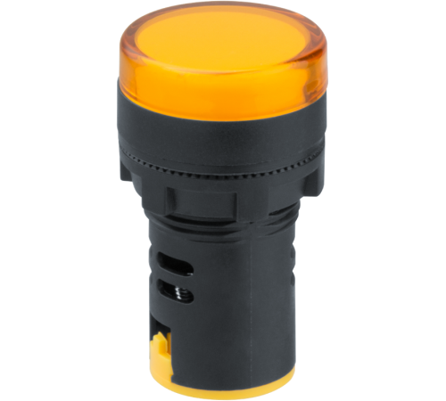 Лампа индикаторная NBI-I-AD22-230-Y желтая d22мм 230В AC/DC  82802  Navigator