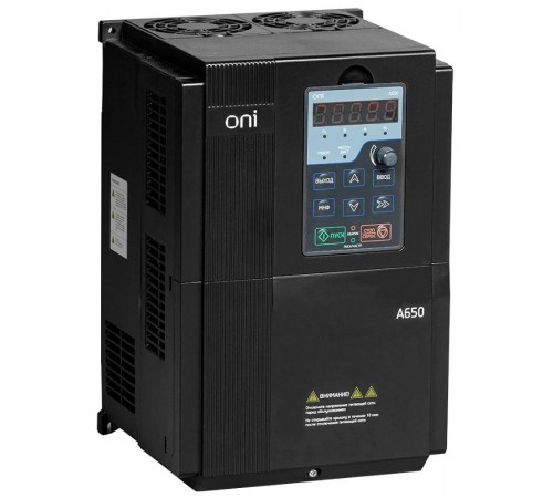 Преобразователь частоты A650 380В 3Ф 15kW 32А ONI  A650-33E15T  ONI