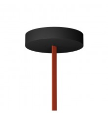 TR5511-BK Накладное основание с возможностью размещения блока питания и подачи питания треку-ремню Belty, серия Base, D260*H50мм, IP20, черный, алюмин