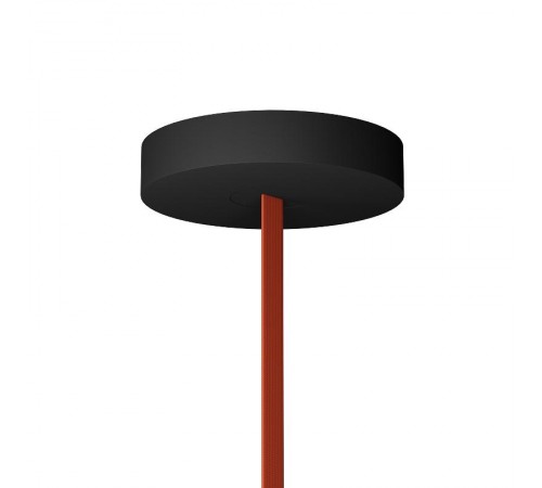 TR5511-BK Накладное основание с возможностью размещения блока питания и подачи питания треку-ремню Belty, серия Base, D260*H50мм, IP20, черный, алюмин