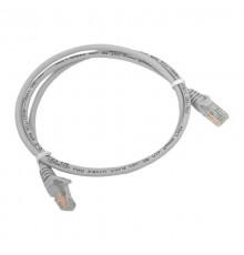 Патч-корд TERACOM PRO Cat.5E неэкранированный UTP оболочка LSZH серый (1,0м)  TRP-5EUTP-LSH-1M-GY  EKF