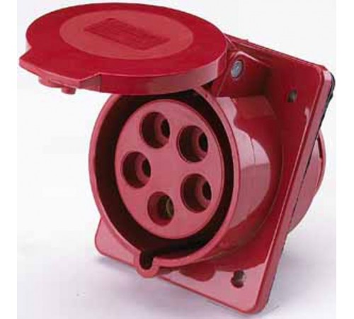 Розетка для скрытой проводки 425 3Р+РЕ+N 32А 380В I  26055DEK  DEKraft