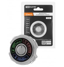 Выключатель "Не беспокоить"/"Уборка" 16А 250В платина, "Байкал"   SQ1819-0347  TDM