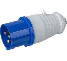 Вилка 14 284 NCA-SR013-16-220 переносная 16А 2P+PE IP44 14284 Navigator