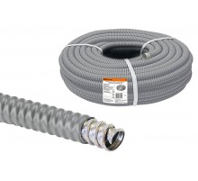 Металлорукав в ПВХ-изоляции Р3-Ц-П 25 серый без протяжки (50м)  SQ0407-0425  TDM