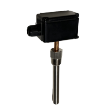 Датчик температуры погружной, -50...+150°С 0...10В 150мм =15...35В с гильзой 100мм  SPTV150  SE