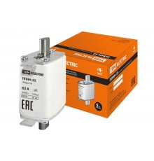 Предохранитель ППНН-33 габ.00,  63А   SQ0713-0006  TDM