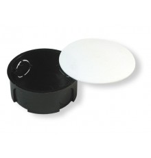 Коробка распределительная с/у 70х30 для сплошных стен круглая с крышкой,5 выводов  У195-И  HEGEL