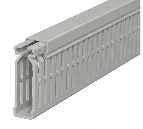 Распределительный кабельный канал LK4 N 60x15x2000 мм (ПВХ,серый) (LK4 N 60015)  6178201  OBO Bettermann