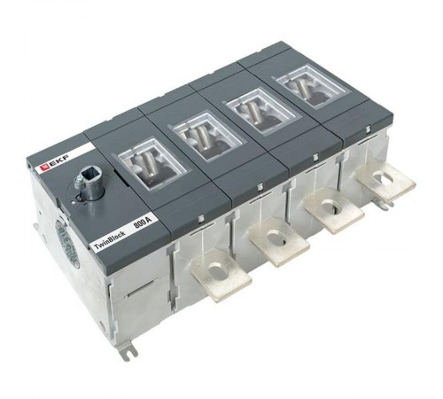 Рубильник 800A 4P без рукоятки управления TwinBlock  tb-s-800-4p  EKF