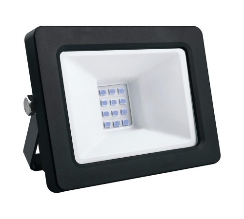 Прожектор светодиодный 20W синий AC220V/50Hz IP65, в черном компактном корпусе, LL-902  41521  FERON