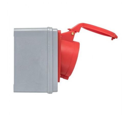 Розетка с блокировкой и выключателем 1425 3Р+РЕ+N 32А 380В IP44 EKF  ps-1425-32-380  EKF