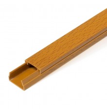 Кабель-канал бук 15х10 (144 м/уп) 2-й замок в п/э PR03.0194  Промрукав