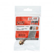 Анкерный болт с гайкой 12х75 (1 шт) - пакет ( 0,065 кг)  108049  Tech-KREP